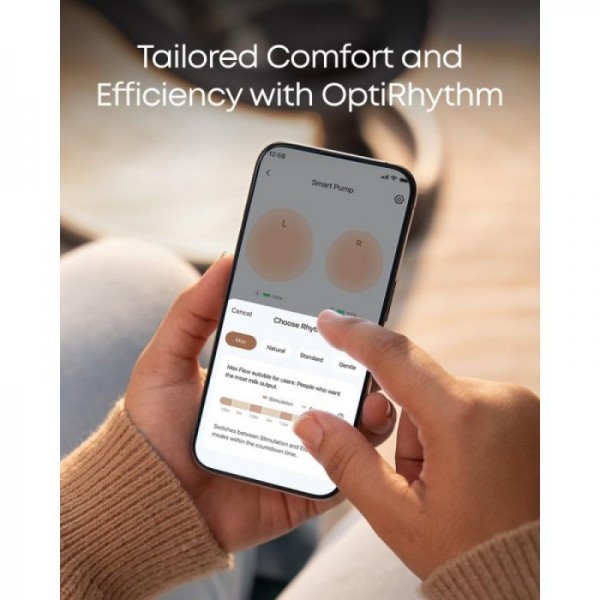 Anker Eufy prsna črpalka S1 Pro, rjava Anker Eufy prsna črpalka S1 Pro, rjava