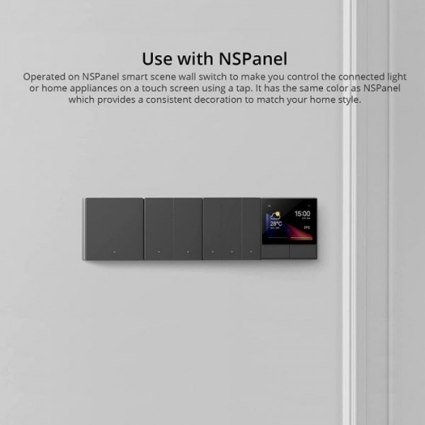 SONOFF pametno stensko stikalo Wi-Fi M5-1C-80, enojno