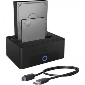IcyBox IB-1232CL-U3 docking & clone postaja za 2,5" in 3,5"