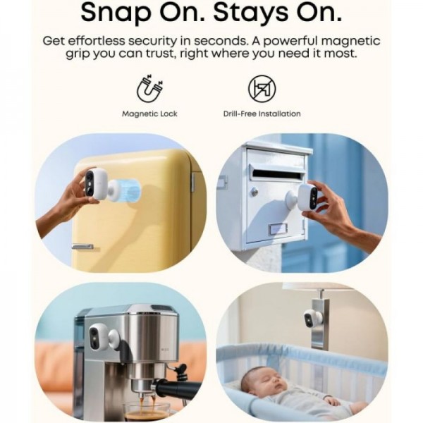 Anker Eufy Security EufyCam C35 Solo, bela