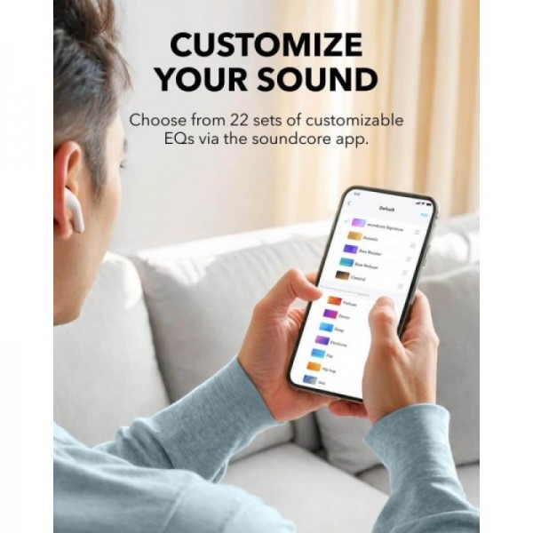 Anker Soundcore K20i brezžične slušalke, črne Anker Soundcore K20i brezžične slušalke, črne