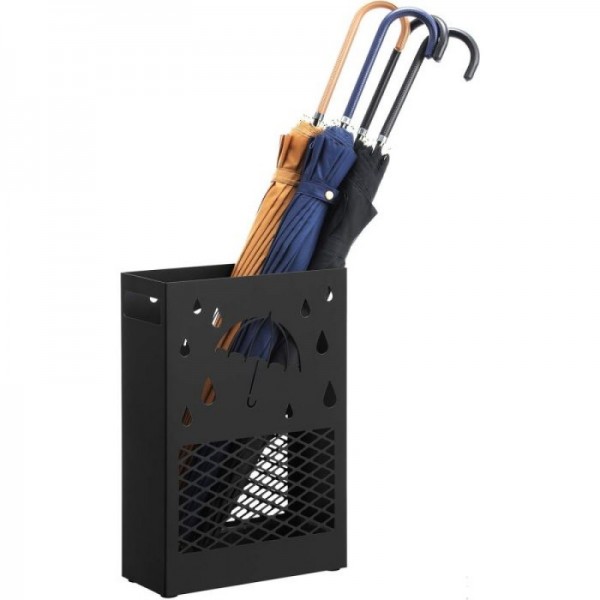 SONGMICS Kovinsko stojalo za dežnike pravokotno