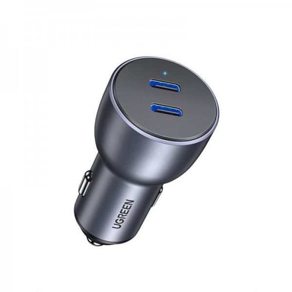 Ugreen avtopolnilec 2xUSB-C QC 3.0 40W - box Ugreen avtopolnilec 2xUSB-C QC 3.0 40W - box