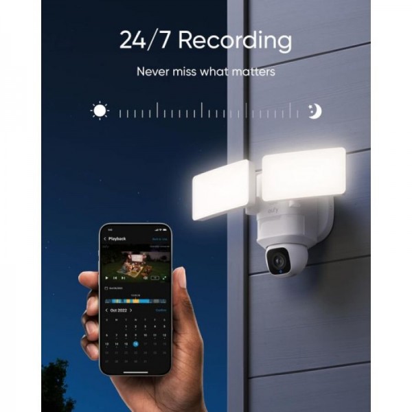 Anker Eufy Security Floodlight E30, Wi-Fi zunanja brezžična kamera Anker Eufy Security Floodlight E30, Wi-Fi zunanja brezžična kamera