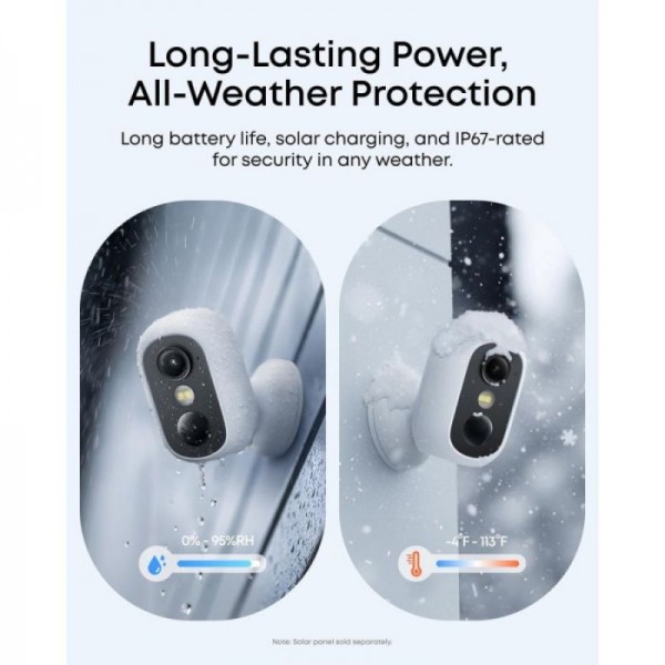 Anker Eufy Security EufyCam C35 Solo, bela