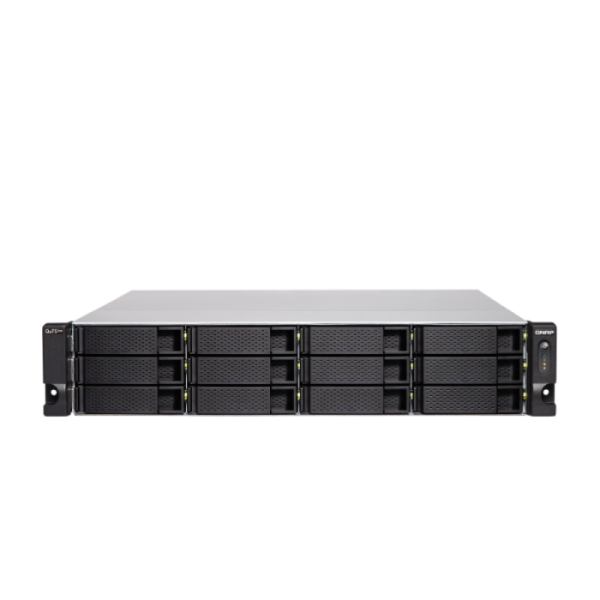 QNAP NAS strežnik za 12 diskov, 2U, Xeon, 32GB ram, 2x 10GbE SFP+