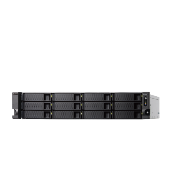 QNAP NAS strežnik za 12 diskov, 2U, Xeon, 32GB ram, 2x 10GbE SFP+