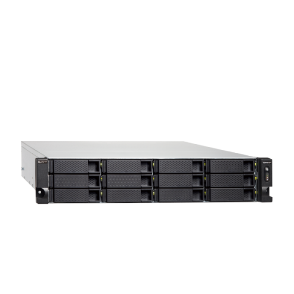 QNAP NAS strežnik za 12 diskov, 2U, Xeon, 32GB ram, 2x 10GbE SFP+