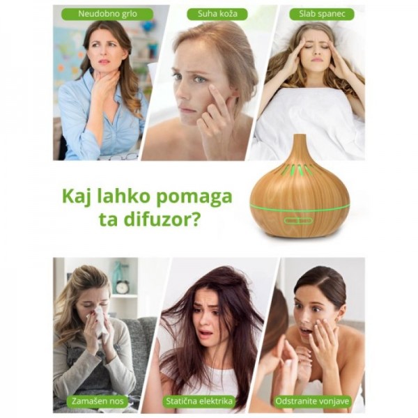 Anjou oljni difuzor svetel les ADA023-L