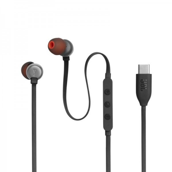 JBL USB-C žične slušalke Tune 310C, črne