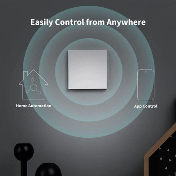 Aqara enojno brezžično stensko stikalo H1 H1 EU (z nevtralnim vodnikom) WS-EUK03