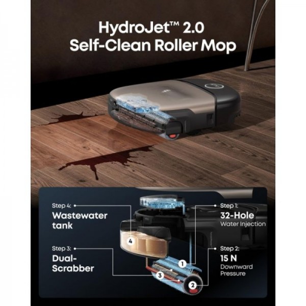 Anker Eufy Omni S2 robotski sesalnik s samočistilno postajo Anker Eufy Omni S2 robotski sesalnik s samočistilno postajo