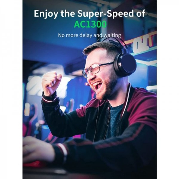 Ugreen USB WiFi adapter AC1300, 1300Mbps 802.11 Dual Band