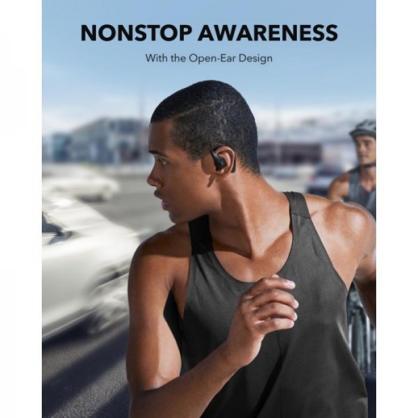 Anker Soundcore AeroFit Pro brezžične slušalke, črne