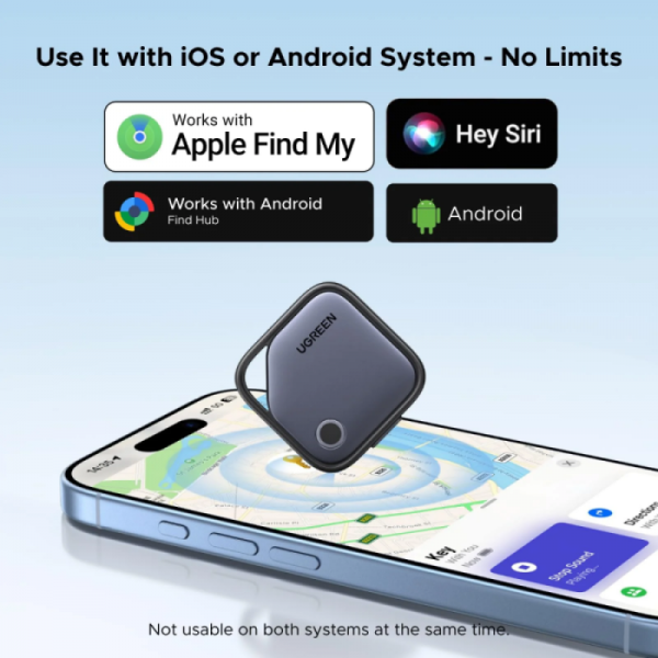 UGREEN Finder Pro bluetooth sledilnik za iOS in Android 4-kosi