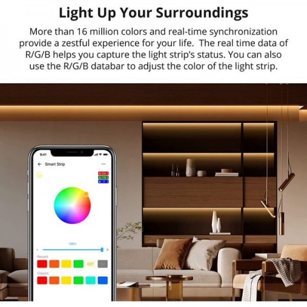 SONOFF L2 5M RGB LED Wi-Fi trak SONOFF L2 5M RGB LED Wi-Fi trak