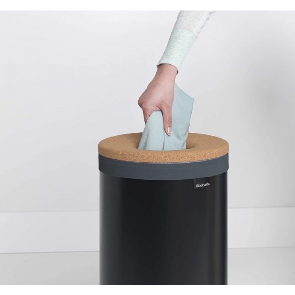 Brabantia koš za perilo 35L, mat črna