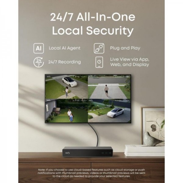 Anker Eufy Security PoE NVR nadzorni sistem S4 (2x eufy E41 + 2x eufy S4) Anker Eufy Security PoE NVR nadzorni sistem S4 (2x eufy E41 + 2x eufy S4)