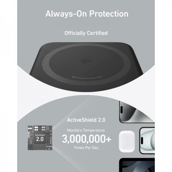 Anker MagGo 633 10K powerbank, črn Anker MagGo 633 10K powerbank, črn