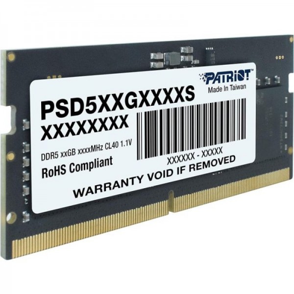Patriot Signature Line 16GB DDR5-5600 SODIMM CL46, 1.1V