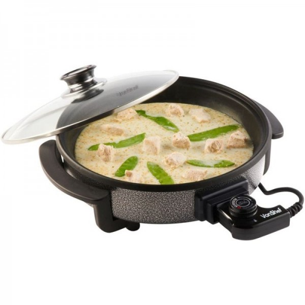 VonShef električna ponev 30cm okrogla