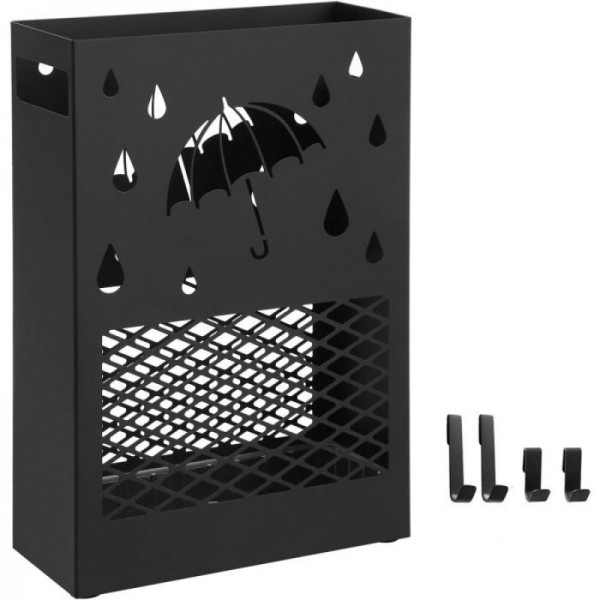 SONGMICS Kovinsko stojalo za dežnike pravokotno