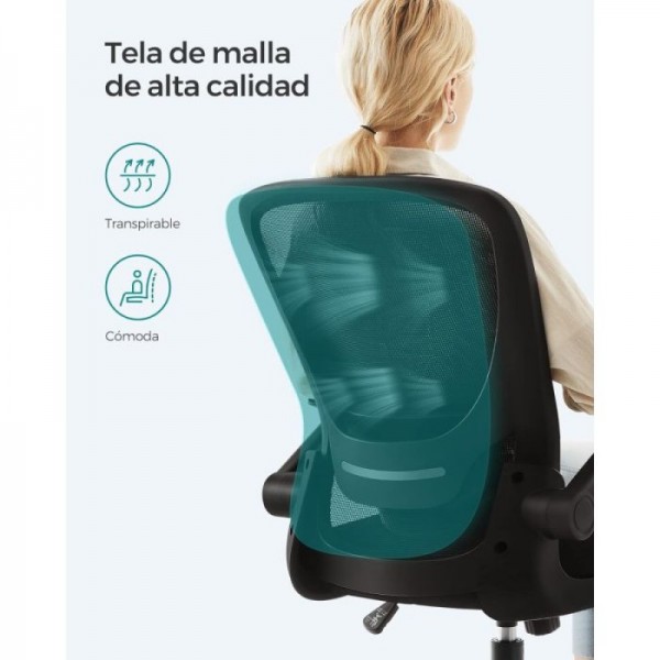 SONGMICS pisarniški stol OBN37BKV2