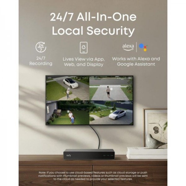 Anker Eufy Security PoE NVR nadzorni sistem E41 Anker Eufy Security PoE NVR nadzorni sistem E41