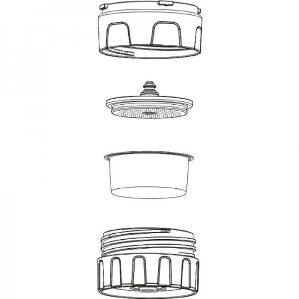 BRUNNER Vivamoca prenosni espresso aparat 20 bar 150W