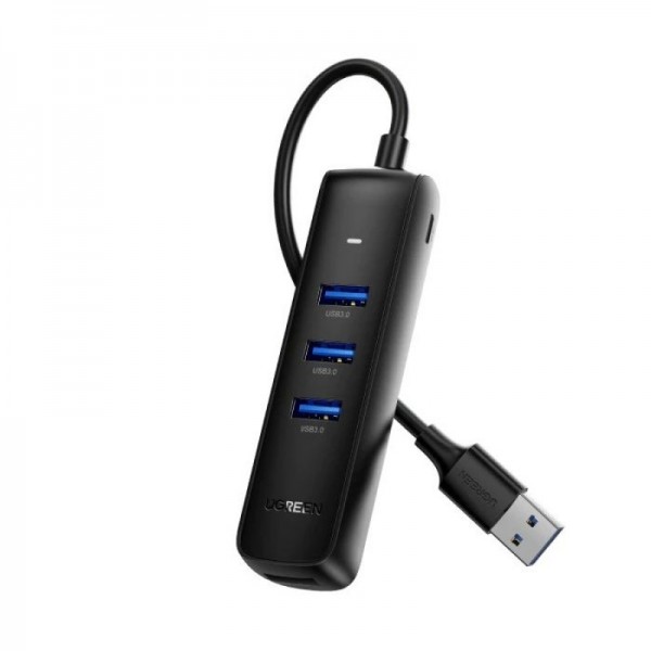 Ugreen USB 3.0 4-portni USB hub, 1M - Box
