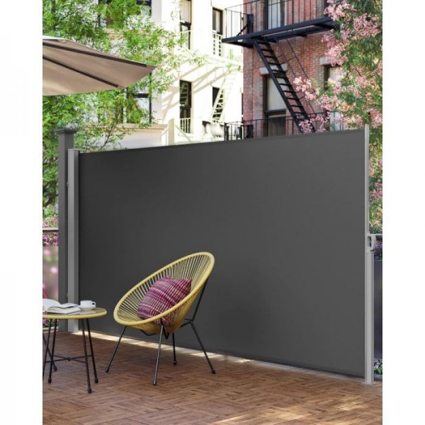 SONGMICS Stranski senčnik 160 x 300 cm antracit GSA160TG