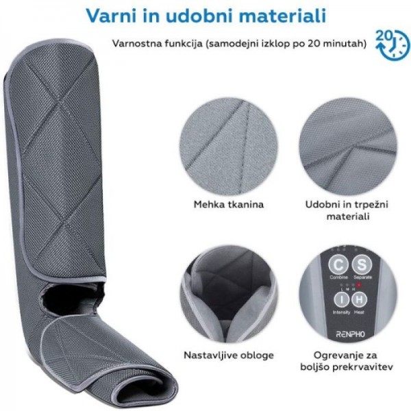 RENPHO zračni masažni aparat za noge