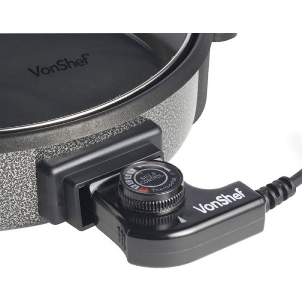 VonShef električna ponev 30cm okrogla