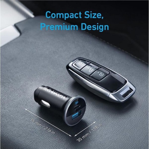 Anker 323 avto polnilec 52,5 W Anker 323 avto polnilec 52,5 W