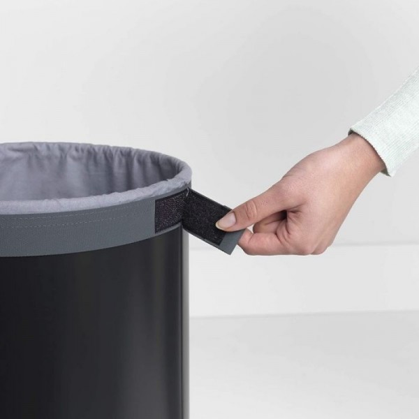Brabantia koš za perilo 35L, mat črna