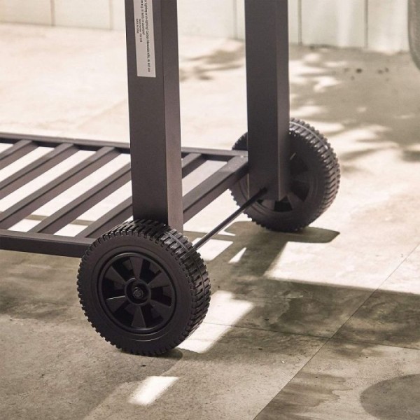 VonHaus prenosni žar na oglje/ Smoker American Style