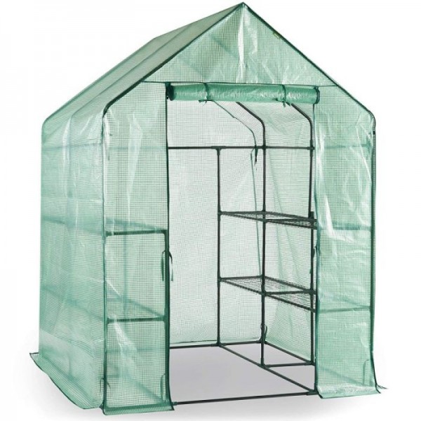 VonHaus rastlinjak 143 x 143 x 195cm