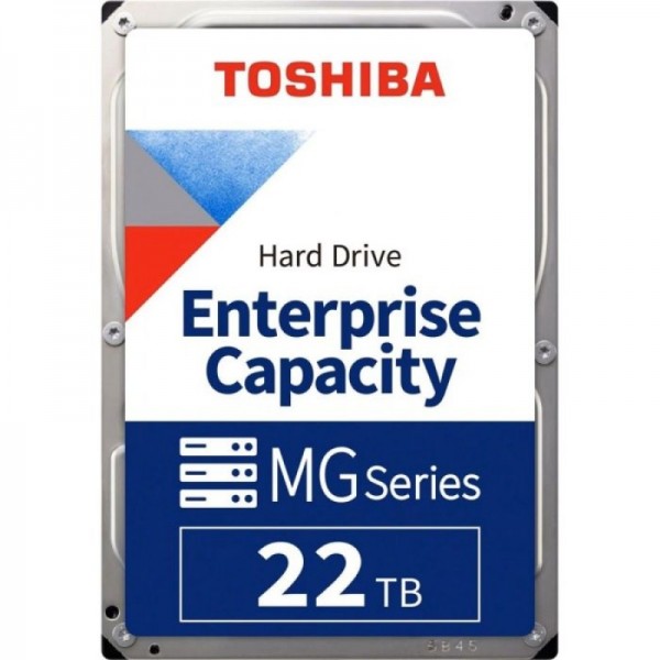 Toshiba 22TB MG10F Enterprise 3,5" SATA 6Gb/s 7200rpm 512MB HDD disk