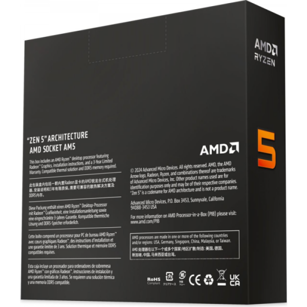 AMD Ryzen 5 9600X procesor AM5