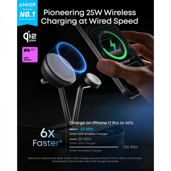 Anker Prime MagGo polnilna postaja 3v1 Anker Prime MagGo polnilna postaja 3v1