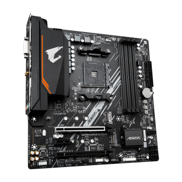 GIGABYTE B550M AORUS ELITE AX, DDR4, SATA3, USB3.2Gen1, HDMI, AM4 mATX GIGABYTE B550M AORUS ELITE AX, DDR4, SATA3, USB3.2Gen1, HDMI, AM4 mATX