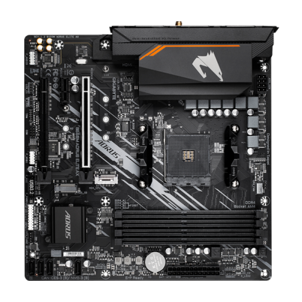 GIGABYTE B550M AORUS ELITE AX, DDR4, SATA3, USB3.2Gen1, HDMI, AM4 mATX GIGABYTE B550M AORUS ELITE AX, DDR4, SATA3, USB3.2Gen1, HDMI, AM4 mATX