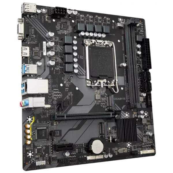 GIGABYTE B760M H DDR4, DDR4, SATA3, USB3.2Gen1, HDMI, LGA1700 mATX