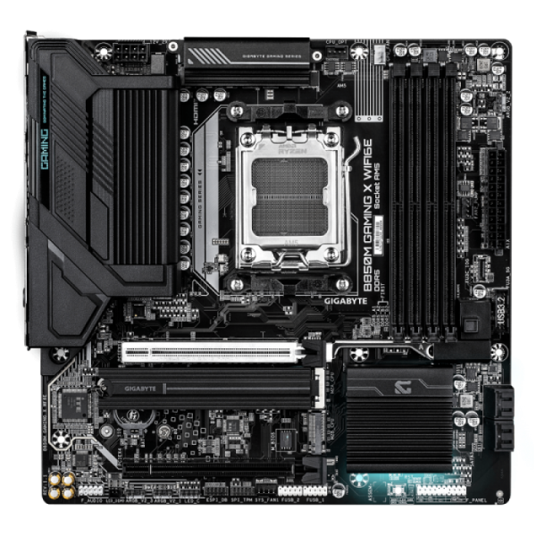 GIGABYTE B850M GAMING X WIFI6E, DDR5, SATA3, USB3.2Gen2, DP, 2.5GbE, WiFi 6E, AM5 mATX GIGABYTE B850M GAMING X WIFI6E, DDR5, SATA3, USB3.2Gen2, DP, 2.5GbE, WiFi 6E, AM5 mATX