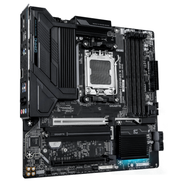 GIGABYTE B850M GAMING X WIFI6E, DDR5, SATA3, USB3.2Gen2, DP, 2.5GbE, WiFi 6E, AM5 mATX GIGABYTE B850M GAMING X WIFI6E, DDR5, SATA3, USB3.2Gen2, DP, 2.5GbE, WiFi 6E, AM5 mATX