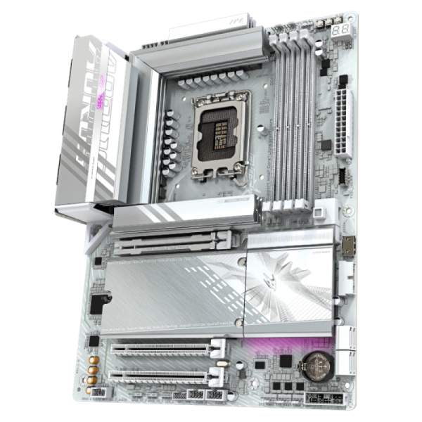 GIGABYTE B860 AORUS ELITE WF7 ICE, DDR5, SATA3, USB4, DP, Wi-Fi 7, LGA1851 ATX