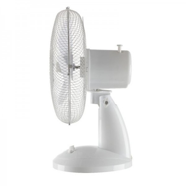 Be Cool namizni ventilator 30 cm BC12TF bele barve