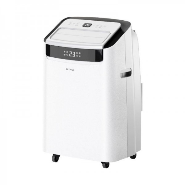 Be Cool Klimatska naprava 14.000 BTU z Wi-Fi in funkcijo ogrevanja bele/črne barve