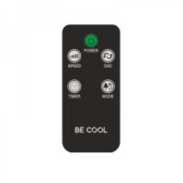 Be Cool Stolpni ventilator 74,5 cm z daljinskim upravljalnikom