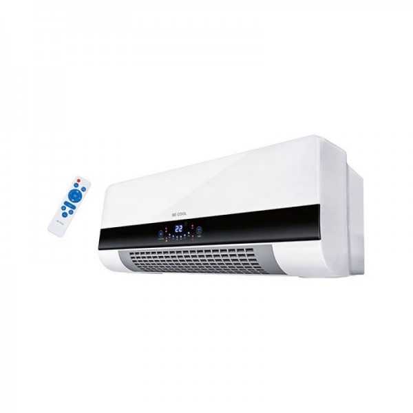 BE COOL WILL stenski PTC grelnik 2200 W, bel/siv